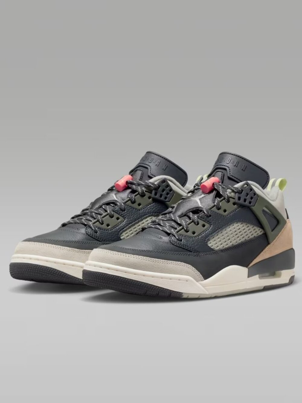 Nike Jordan Spizike Low 9.5 Anthracite/Light Wild Mango
